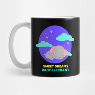 Sweet Dreams Baby Elephant | Cute Baby Mug